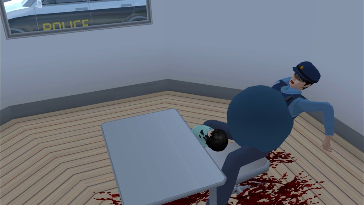 Gawat‼️Polisi Taiga Hamil Melahirkan Sendirian Saat Tugas Sendirian😫 || Sakura School Simulator