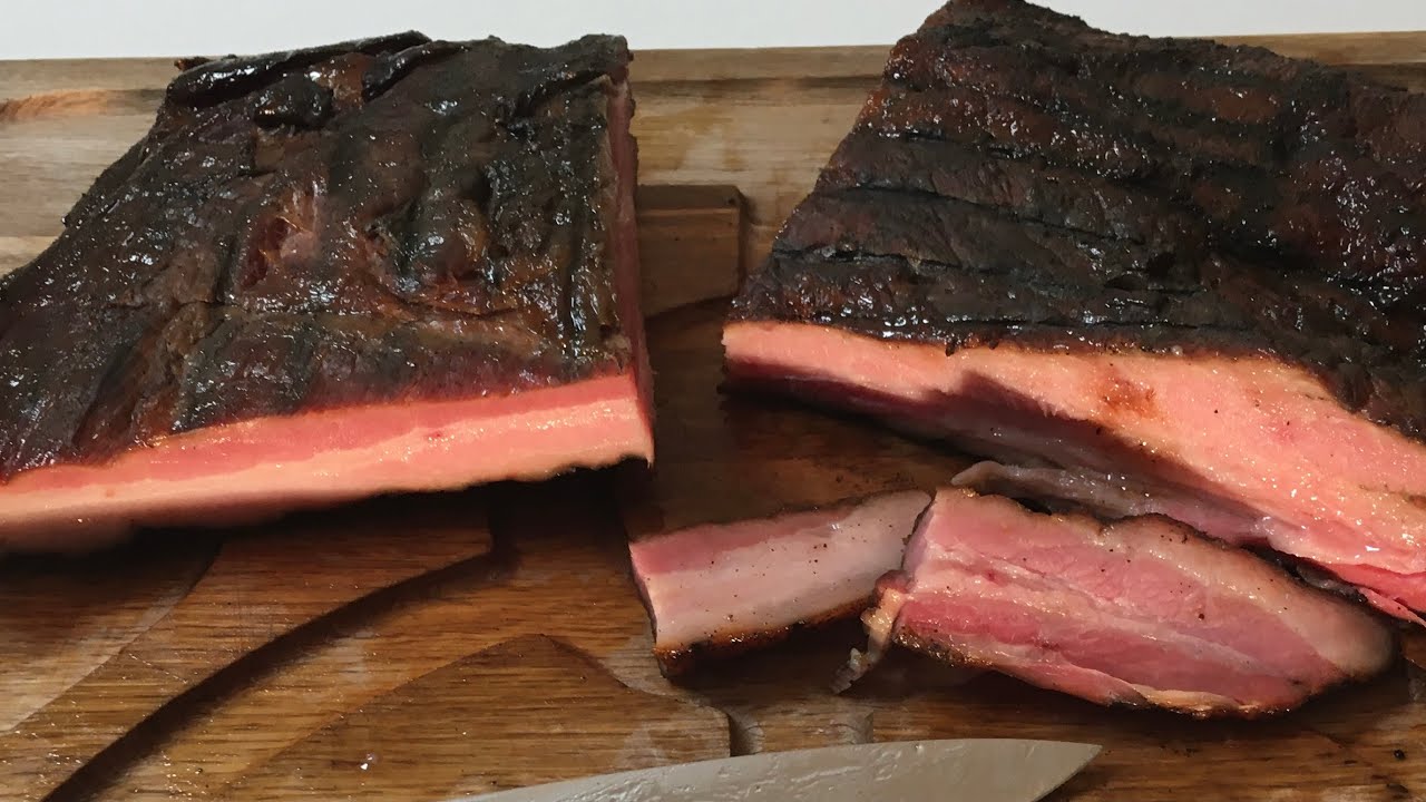 Homemade Bacon - Hickory Smoked Maple Espresso - With Masterbuilt Electric Smoker