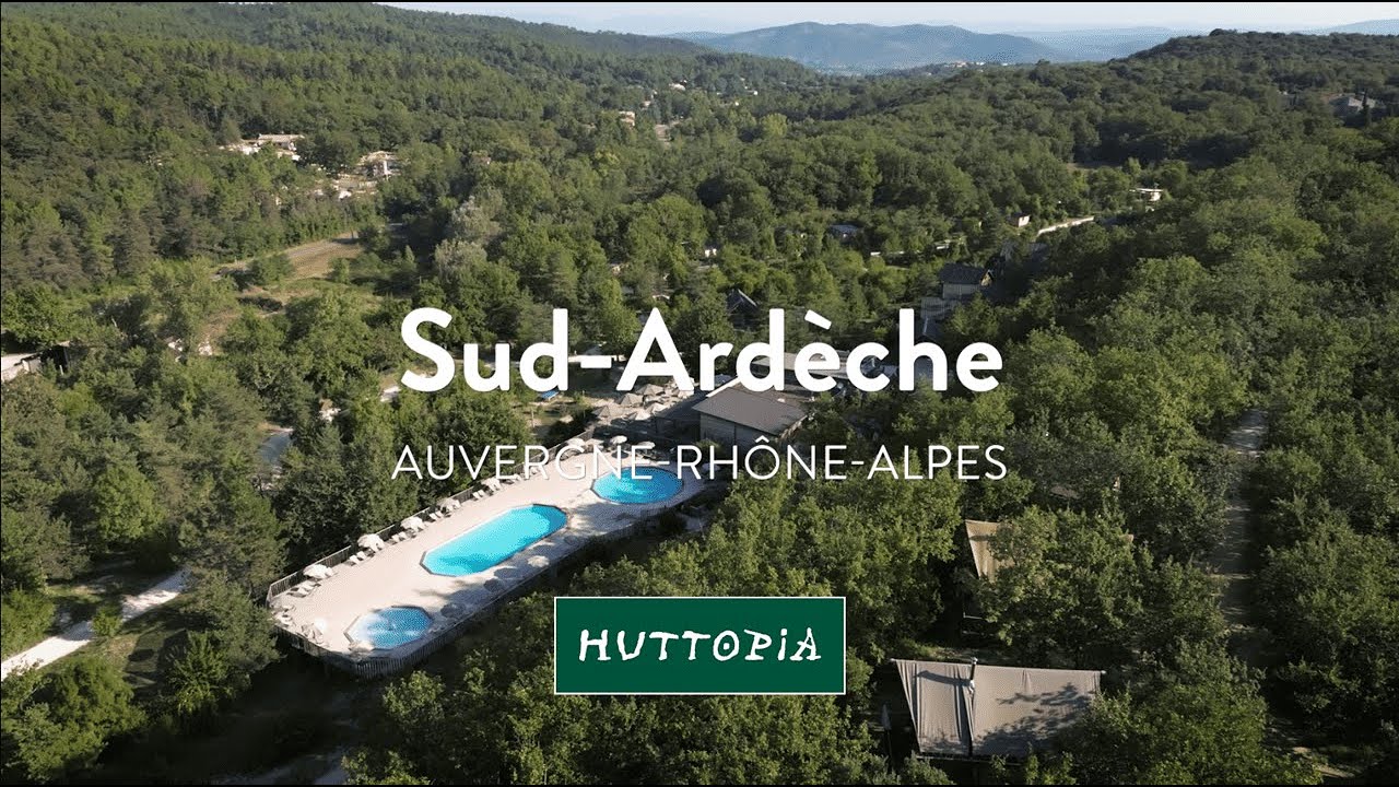 Huttopia Sud Ardèche | Visite virtuelle en Ardèche