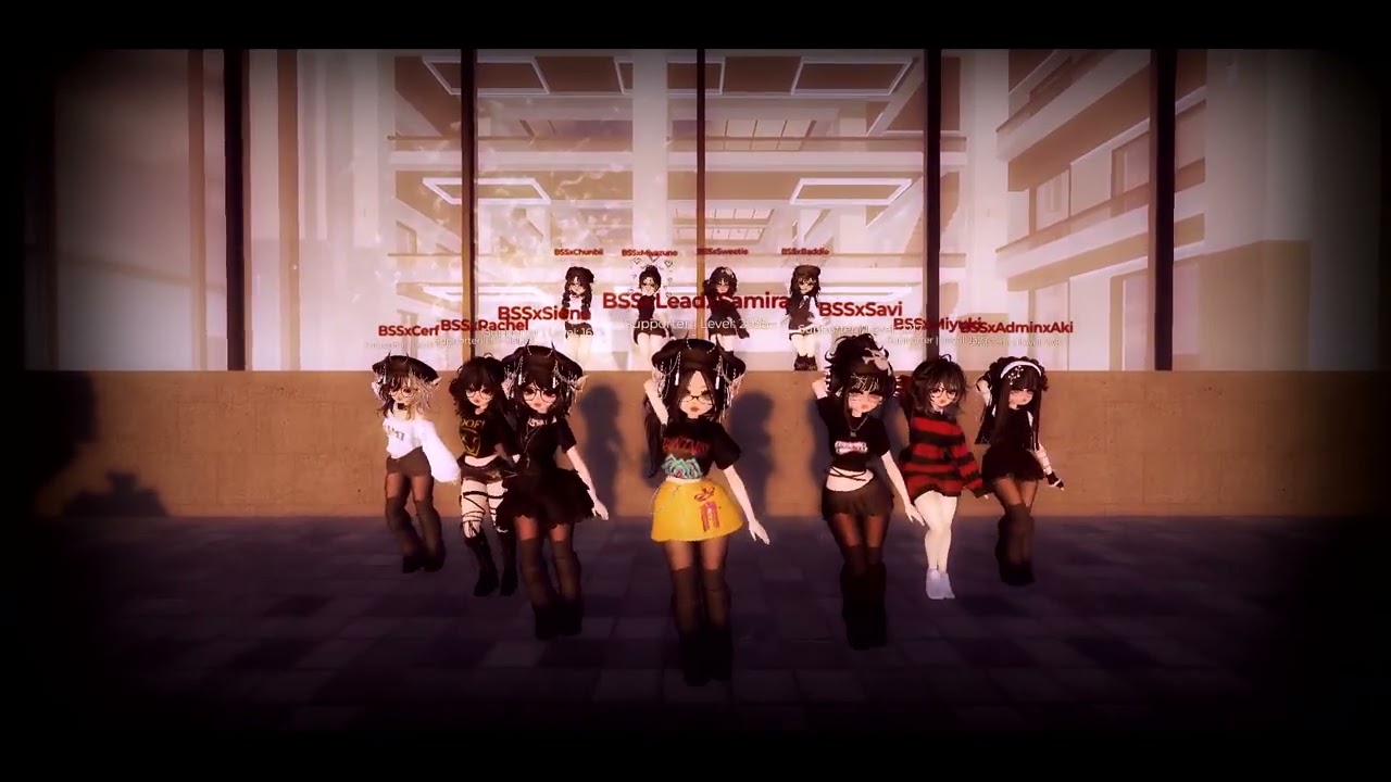 ROBLOX Koya Studio JISOO - FLOWER Dance choreography by BSS