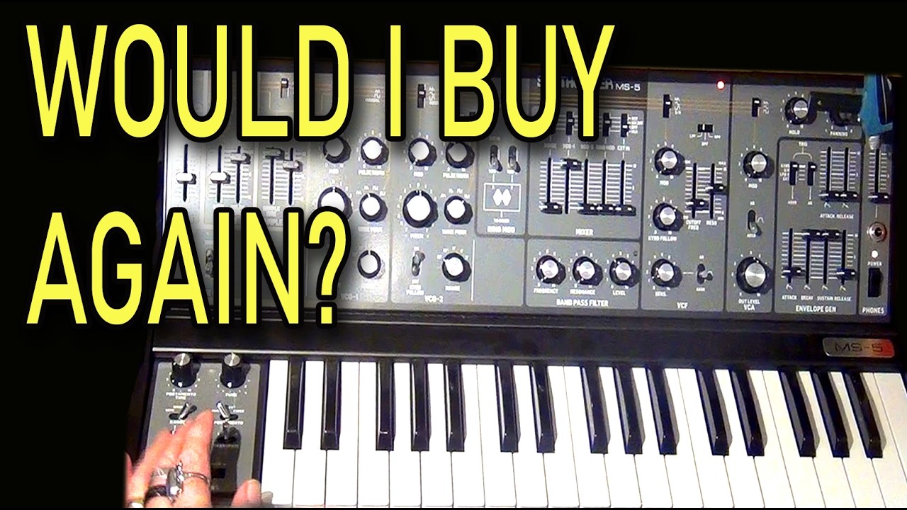 Behringer MS‑5 – User Experience (Review One Year Later) +basic demo - noodling