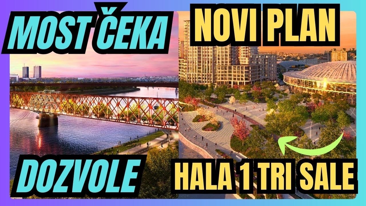 Stari železnički most ipak još bez zvaničnih radova. Objavljeno šta će se nalaziti u hali 1 sajma