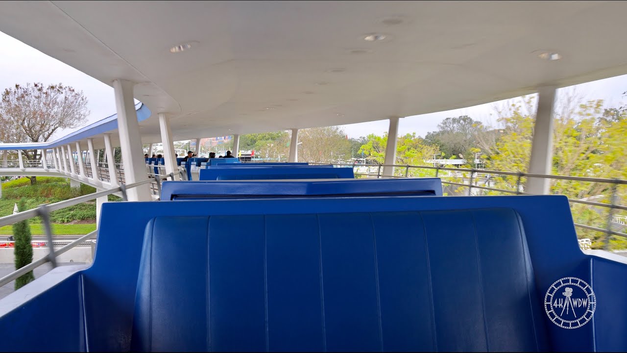 Magic Kingdom TTA PeopleMover Ride POV in 8K | Walt Disney World Orlando Florida December 2022