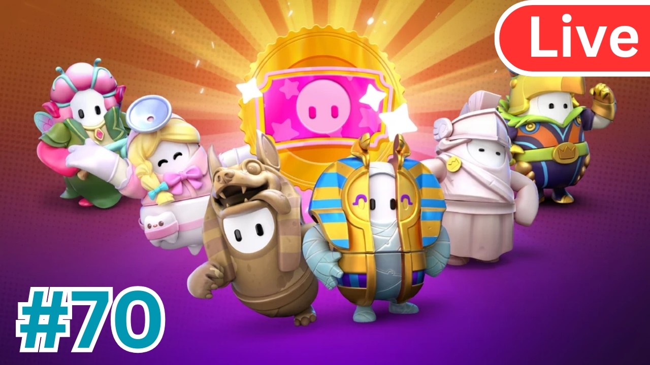 🔴 Aku Bukan Super Star - Fall Guys Part 70