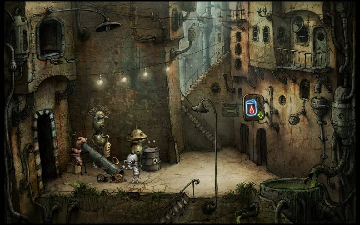Machinarium - Street band's life