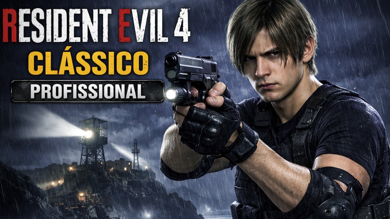 RESIDENT EVIL 4OG - NO PROFISSIONAL -  ATÉ ZERAR - RUMO AO RE9 REQUIEM 🔥🔥🎮🎮