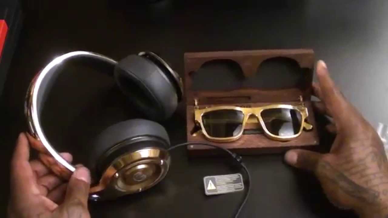 Monster 24K Gold Professional DJ-style headphones