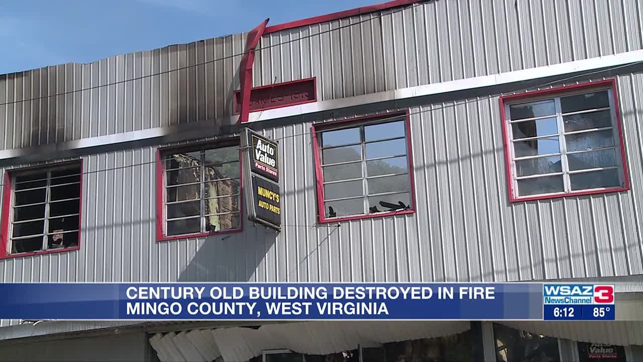 Century old building destroyed in Mingo County fire