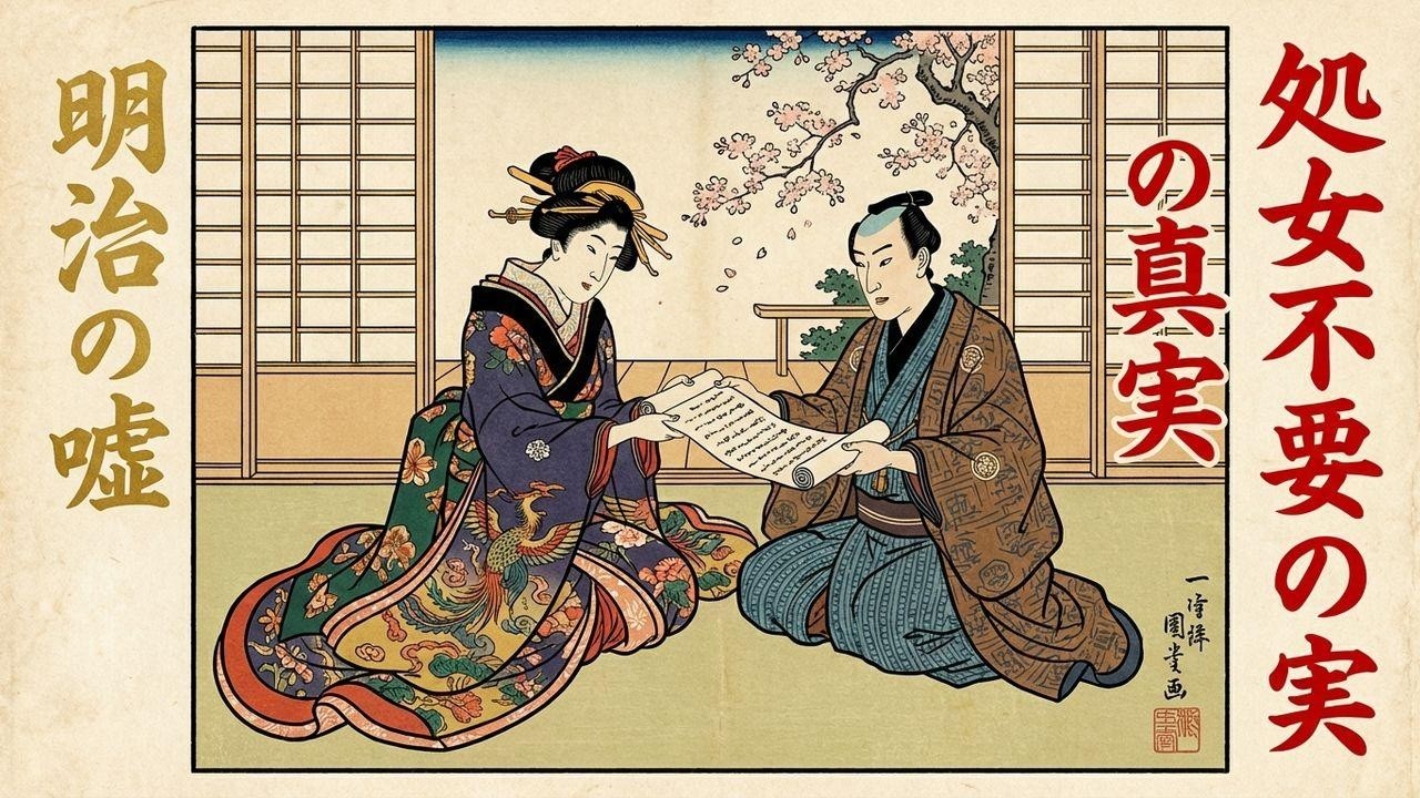 江戸時代の結婚は「処女」不要！？現代人が知らない衝撃の掟