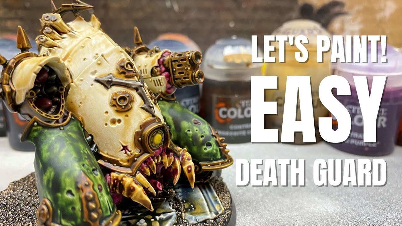 Let's Paint! Easy Death Guard