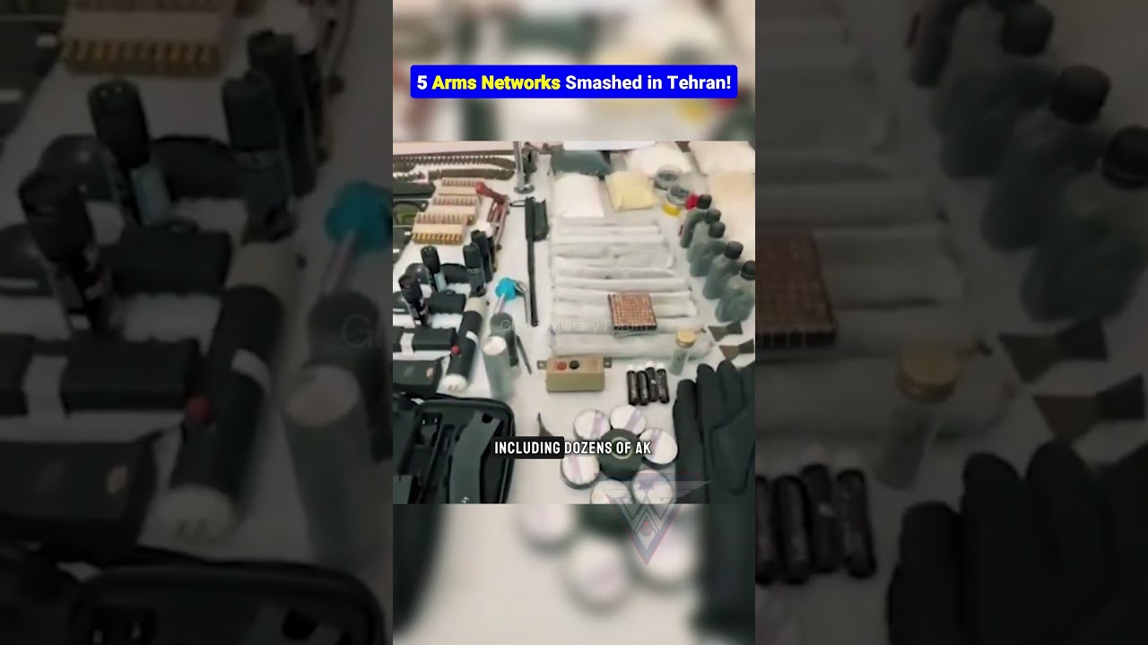 IRGC Intelligence Raid: Massive Weapons Cache Seized