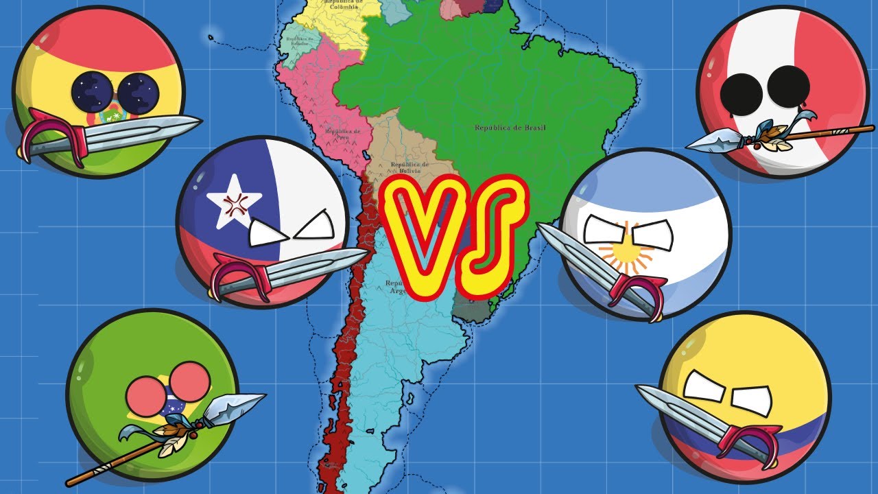 👑🌎QUE PAIS DOMINARA SURAMERICA🌎👑