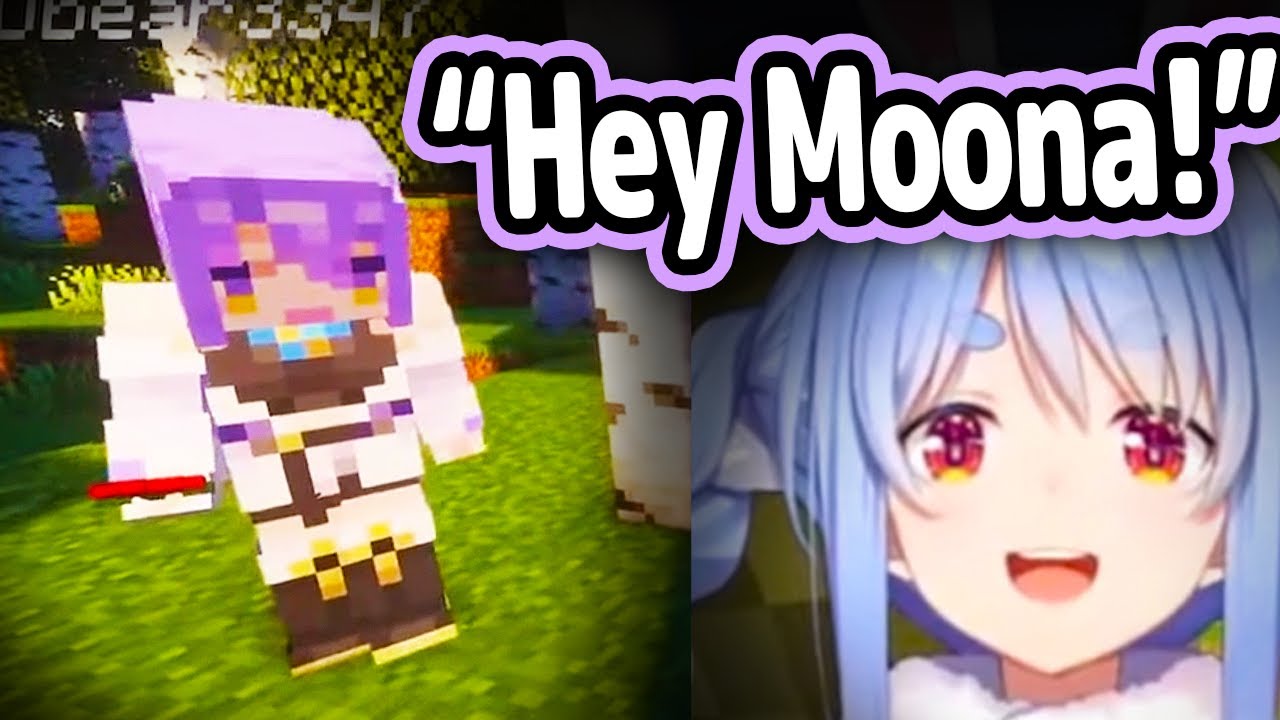 Nousagi Dressed As Moona Made Pekora Speak English【Hololive】