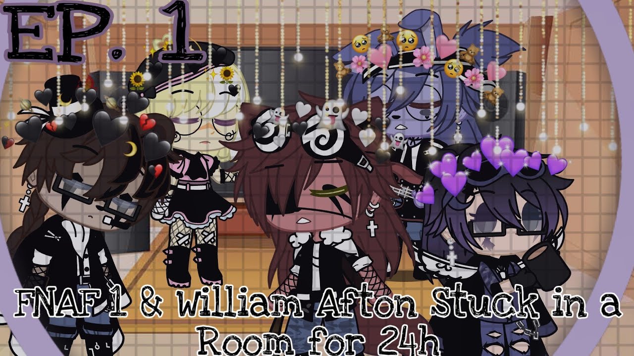 FNaF 1 & William Afton Stuck in a Room for 24h [Ep. 1] LizzyPlays