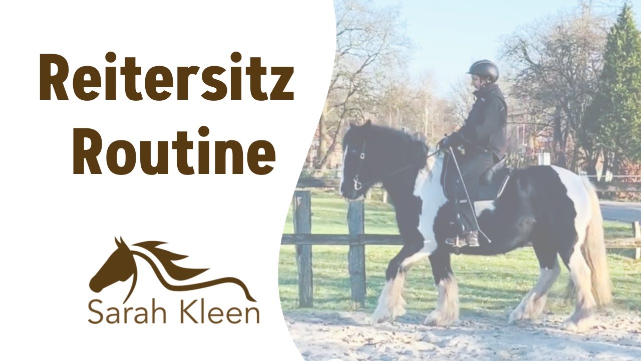 Besser sitzen! - Was du unbedingt vorm Reiten machen solltest