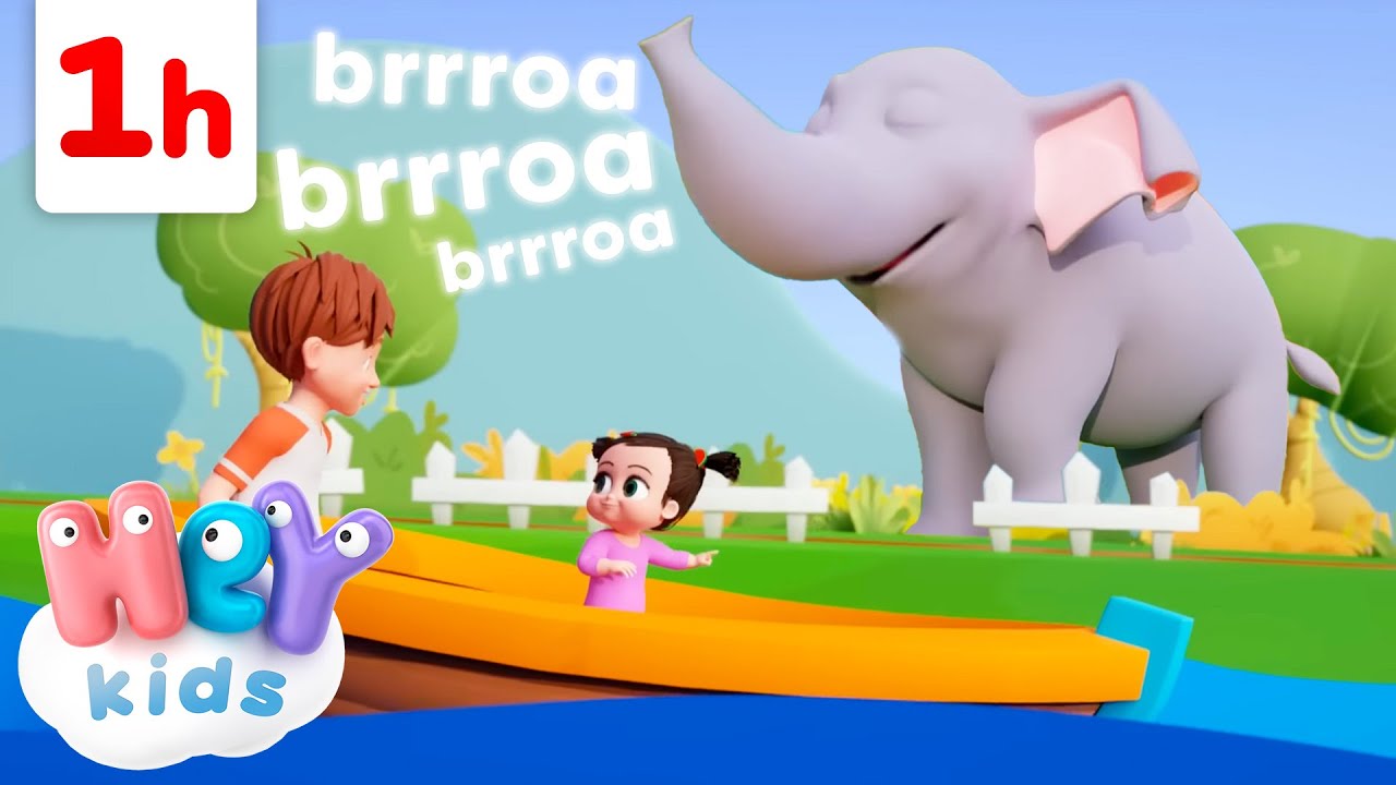 Les sons des animaux en chanson ! | Apprendre les Animaux pour Bébé | HeyKids en Français