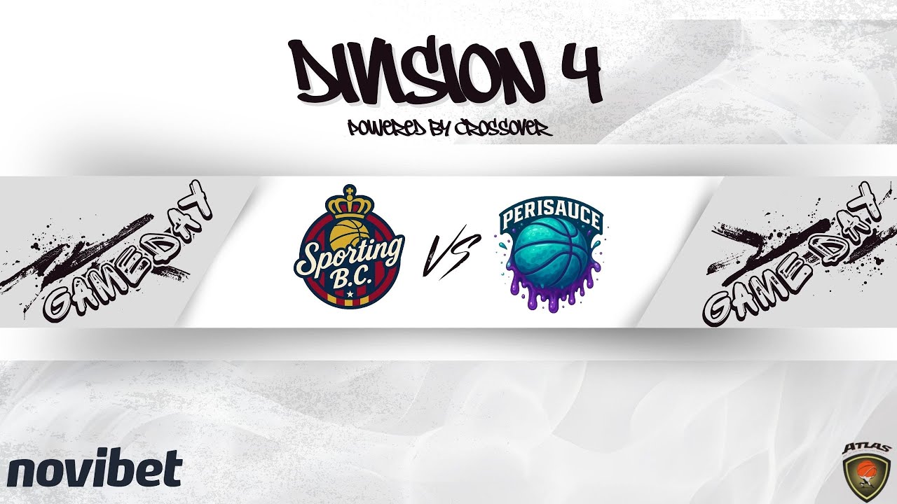 Atlasbasket - Division 4 - 11th Round - SPORTING vs PERISAUCE