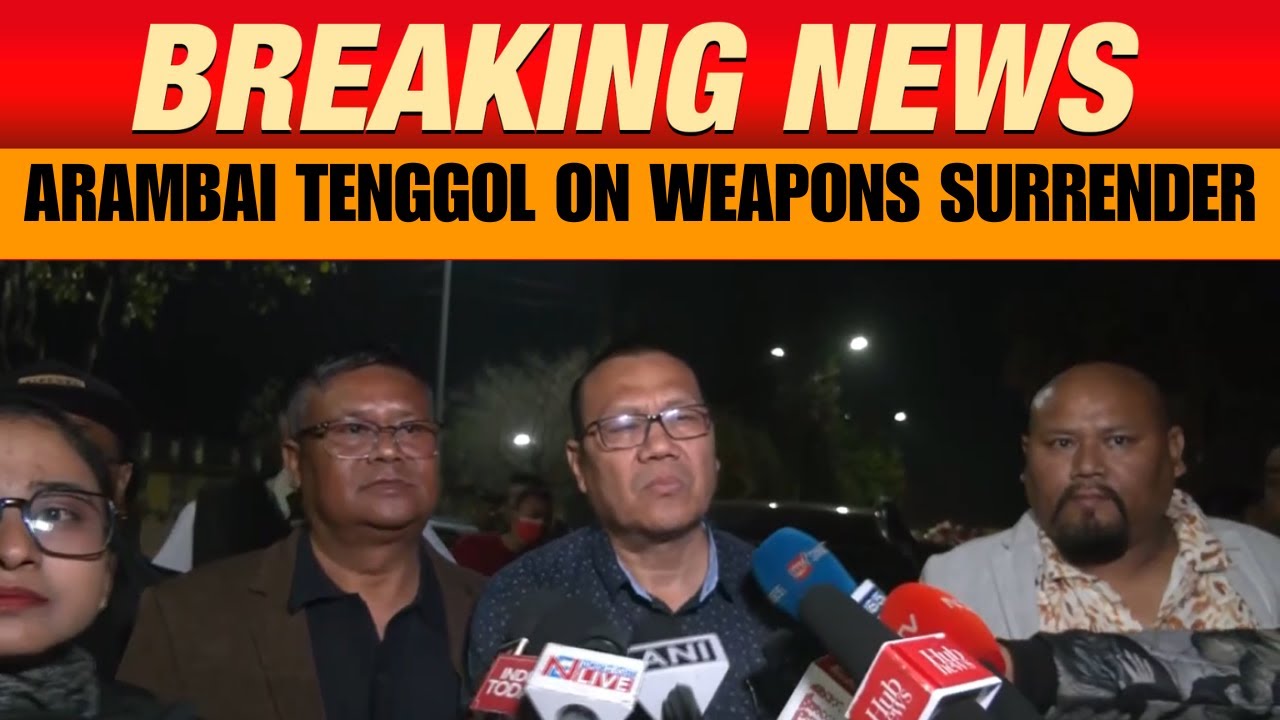 Manipur: Governor Assured No Separate Administration For Kukis: Arambai Tenggol | News9