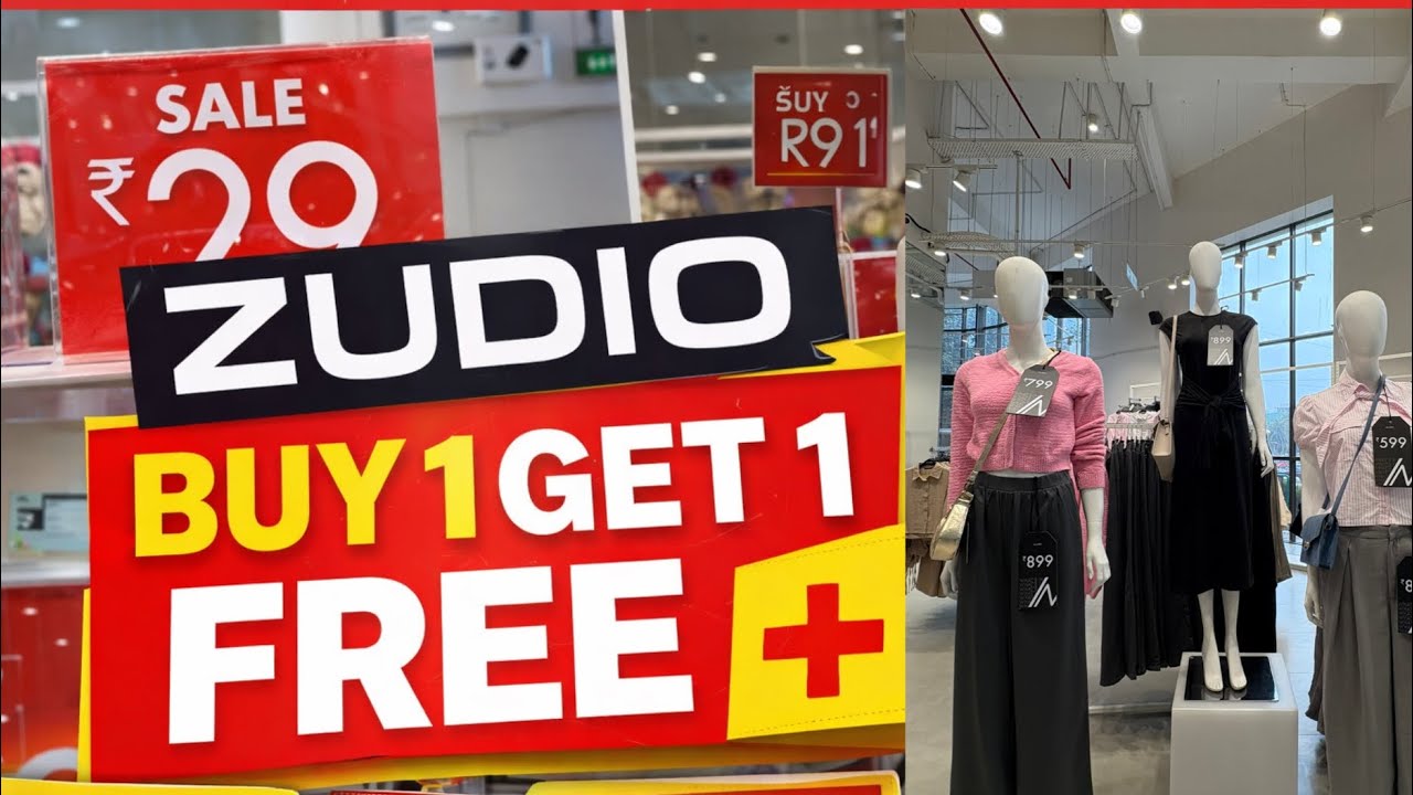 zudio buy 1 get 1 free | zudio 50 off sale | zudio cheapest shopping | Zudio Sale 2026