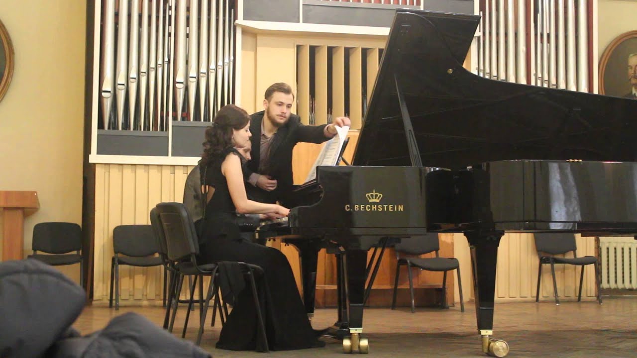 Saint-Saëns: Danse macabre, Op. 40, piano four-hands