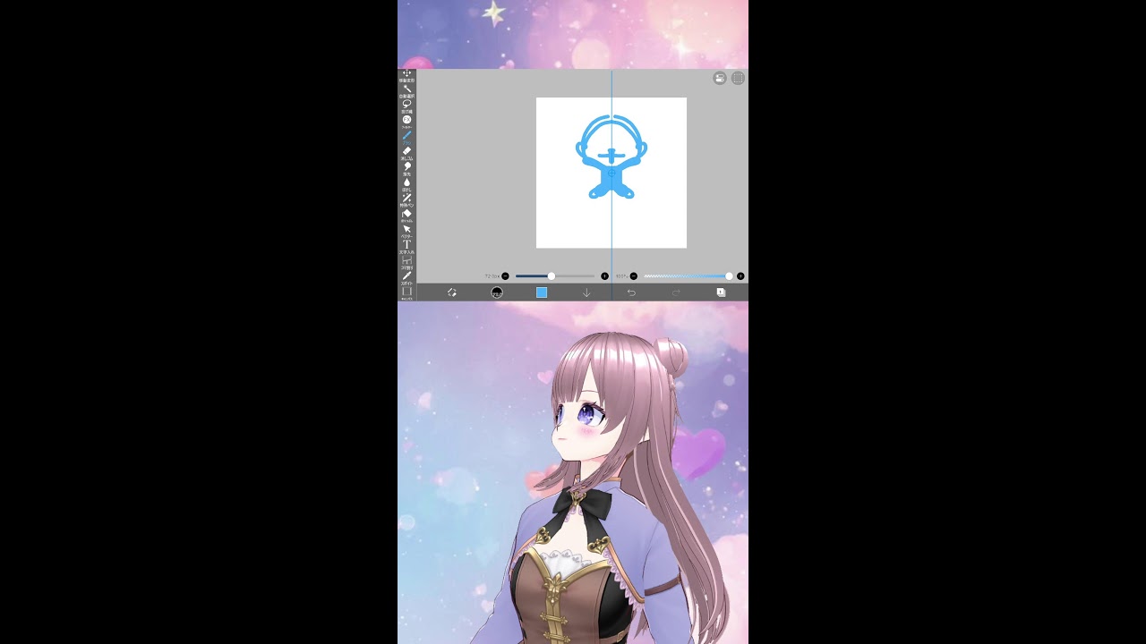 【推し爆誕】グッズになるイラスト描く瞬間🎀覗き見OK