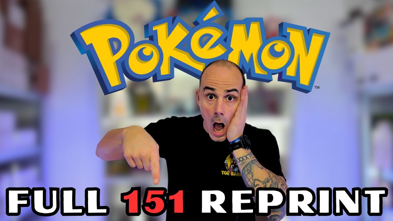 Pok&eacute;mon 151 FULL REPRINT - Will EUROPE Get Something OR NOT?