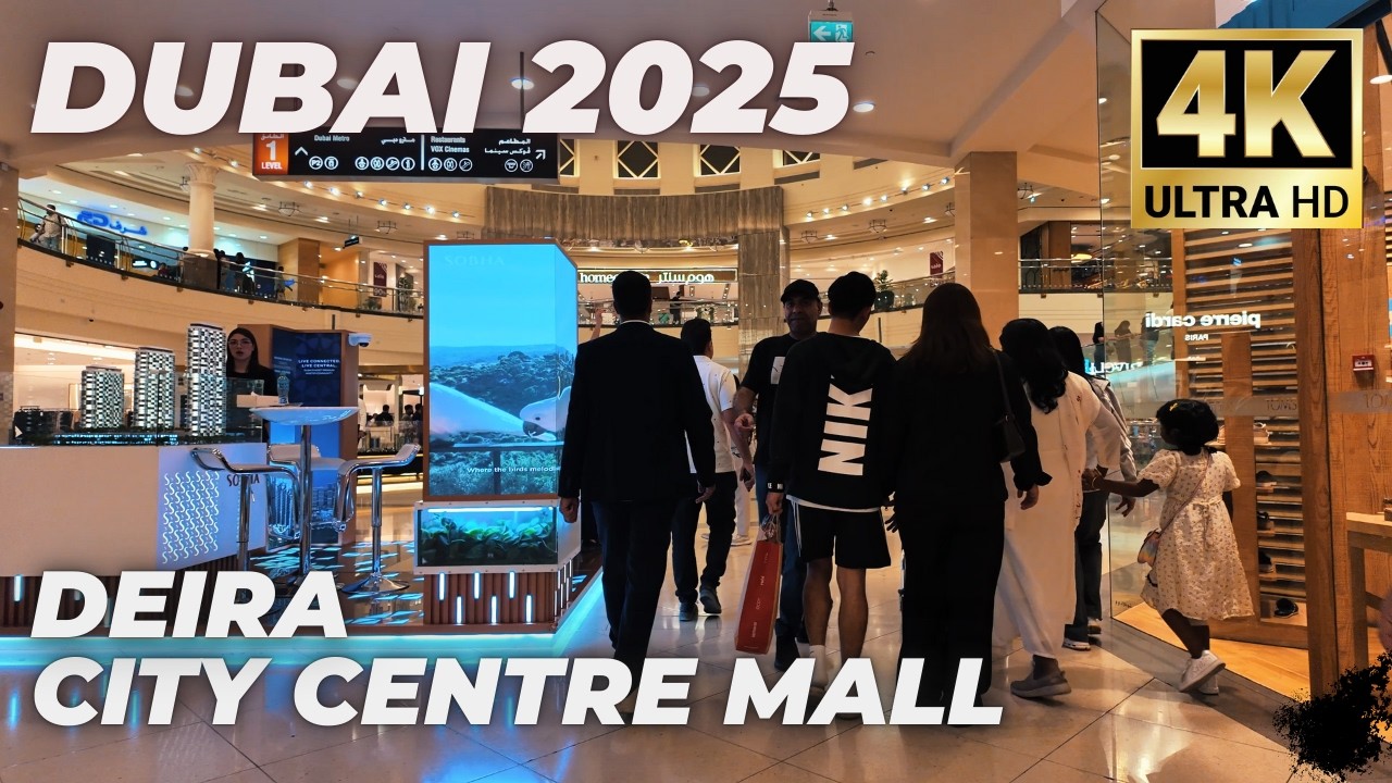 Dubai [4K] Deira City Centre Mall Exploration, Exclusive Walking Tour 2025 🇦🇪