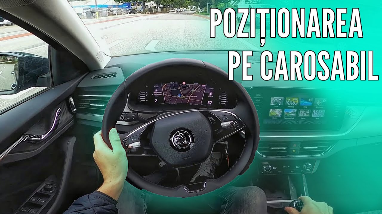 Chestionare auto- Tema 4.2 Poziția vehiculelor pe partea carosabilă