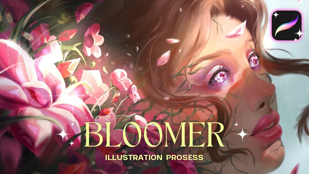 Digital Art Speedpaint: Bloomer🌸