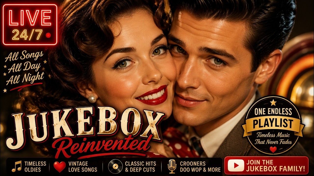 1950s Midnight Jukebox Radio &ndash; Vintage Love Songs for Lonely Nights