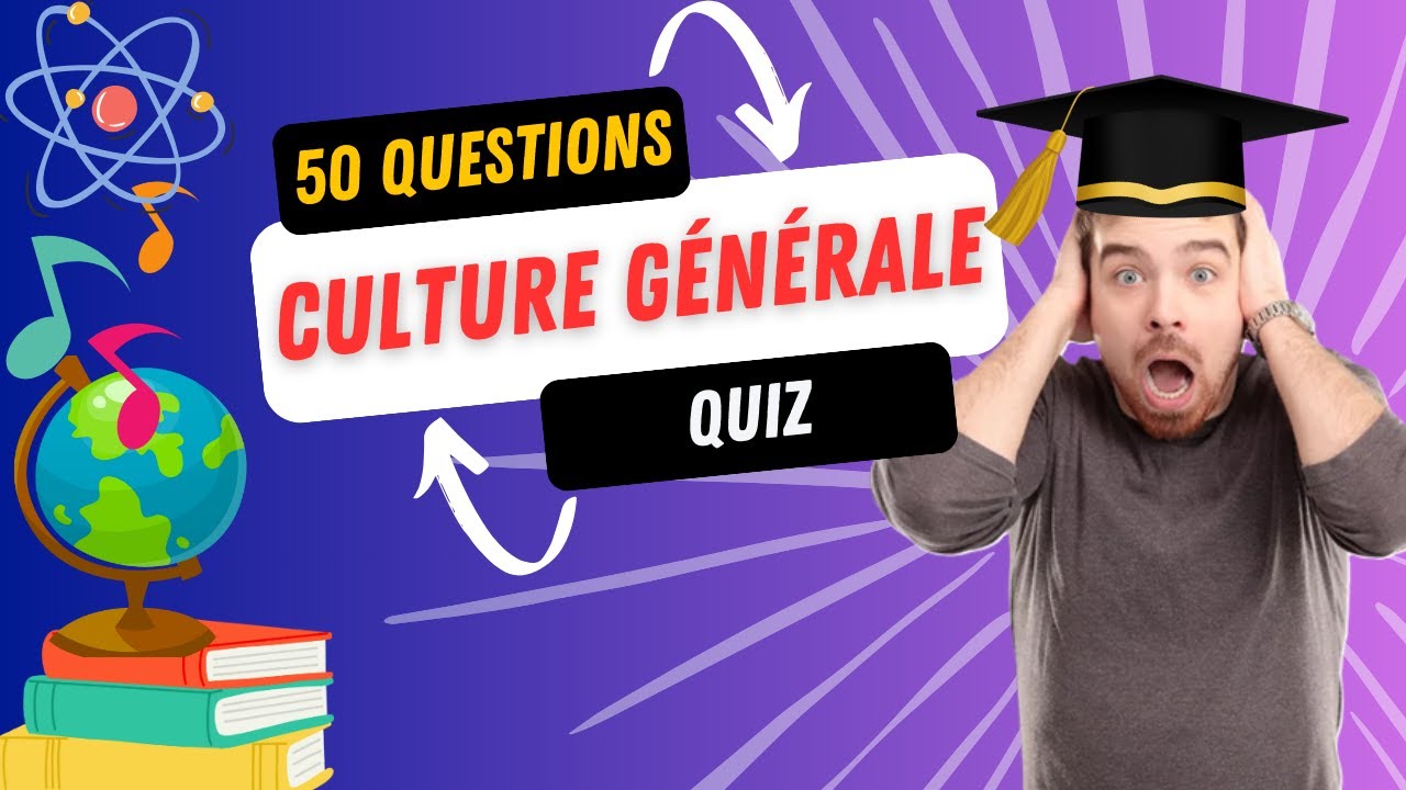 🧠🔥 Prêt à faire chauffer ton cerveau avec ce quiz de culture G ? 🤔💡