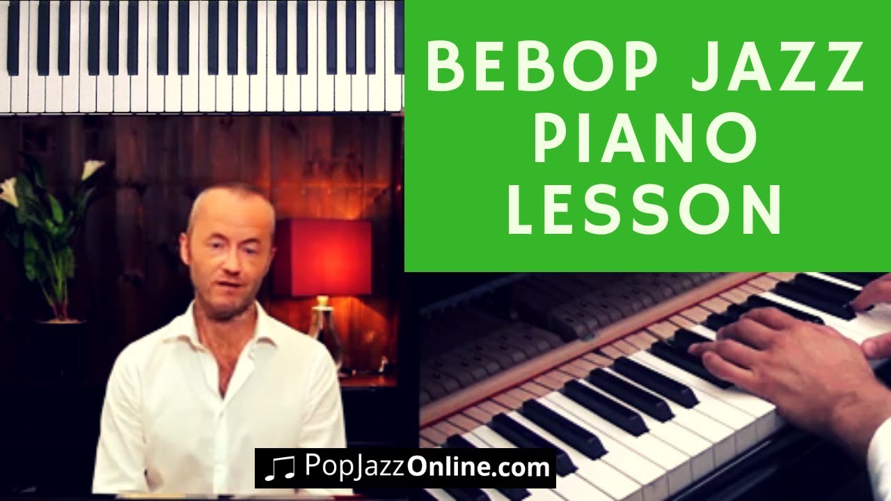 How To Play BeBop 🐝🎹│Jazz Piano Lesson │ Jazz Licks (Donna Lee)