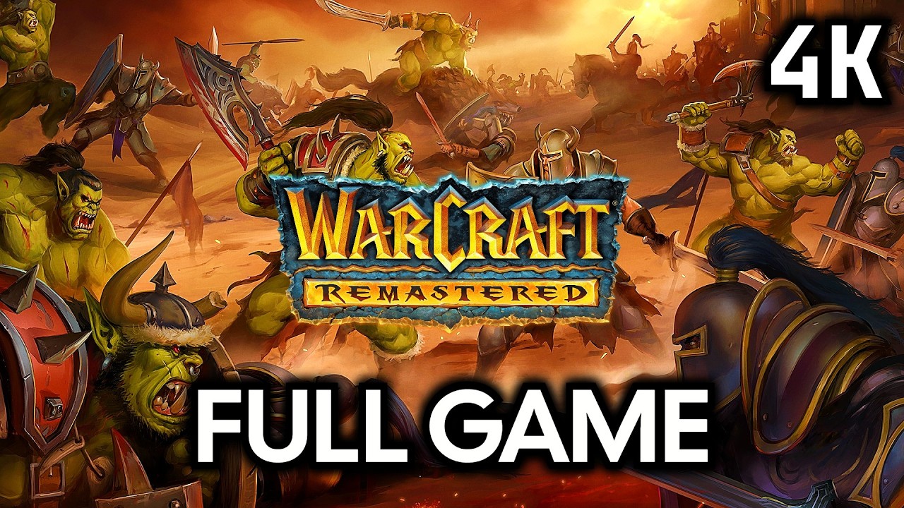 Warcraft: Orcs & Humans Remastered - Full Game [4K 60FPS]