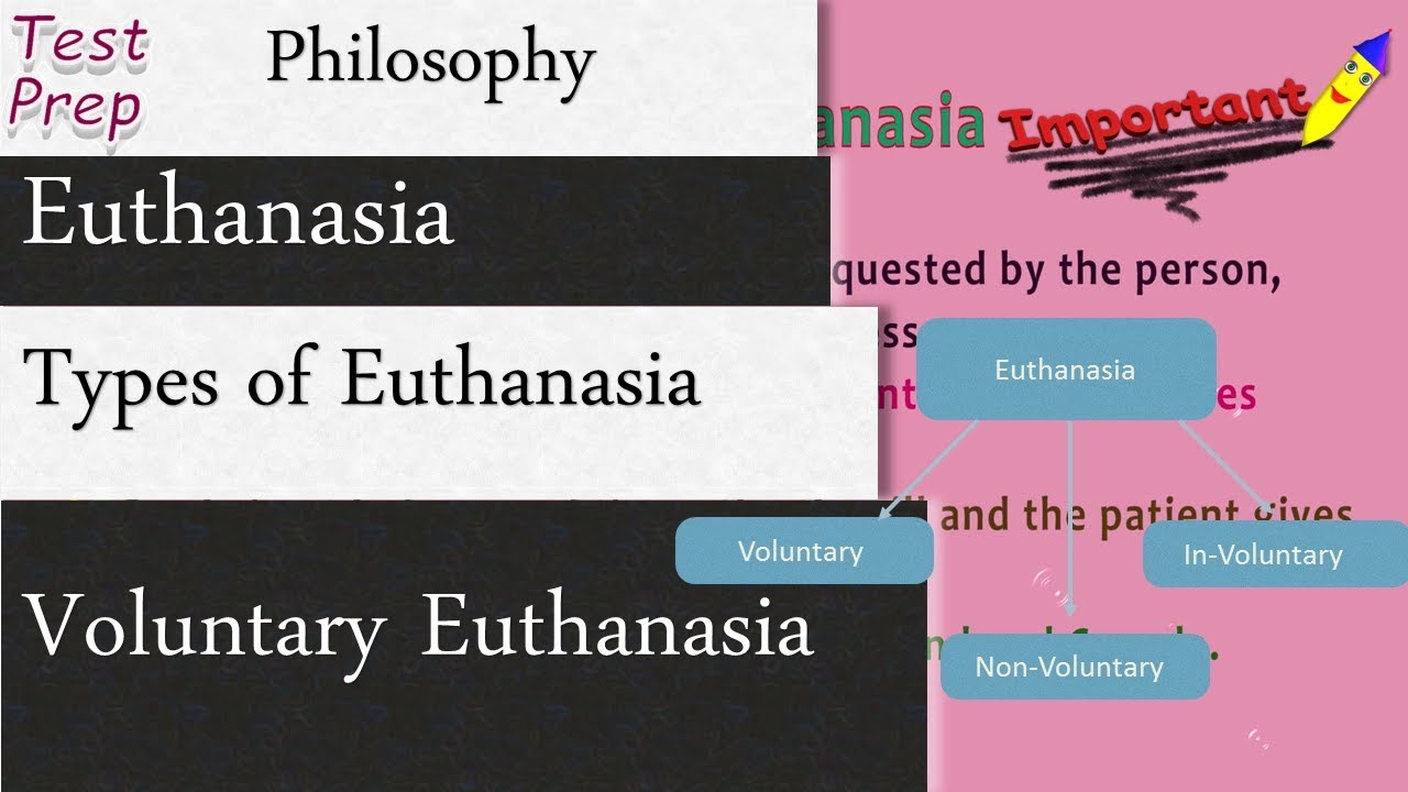 Euthanasia: Definition and Types of Euthanasia (Philosophy)