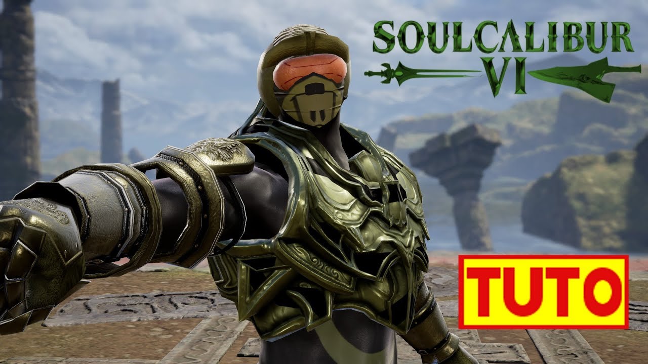 SOULCALIBUR 6 TUTORIAL   HOW TO MAKE MASTER CHIEF