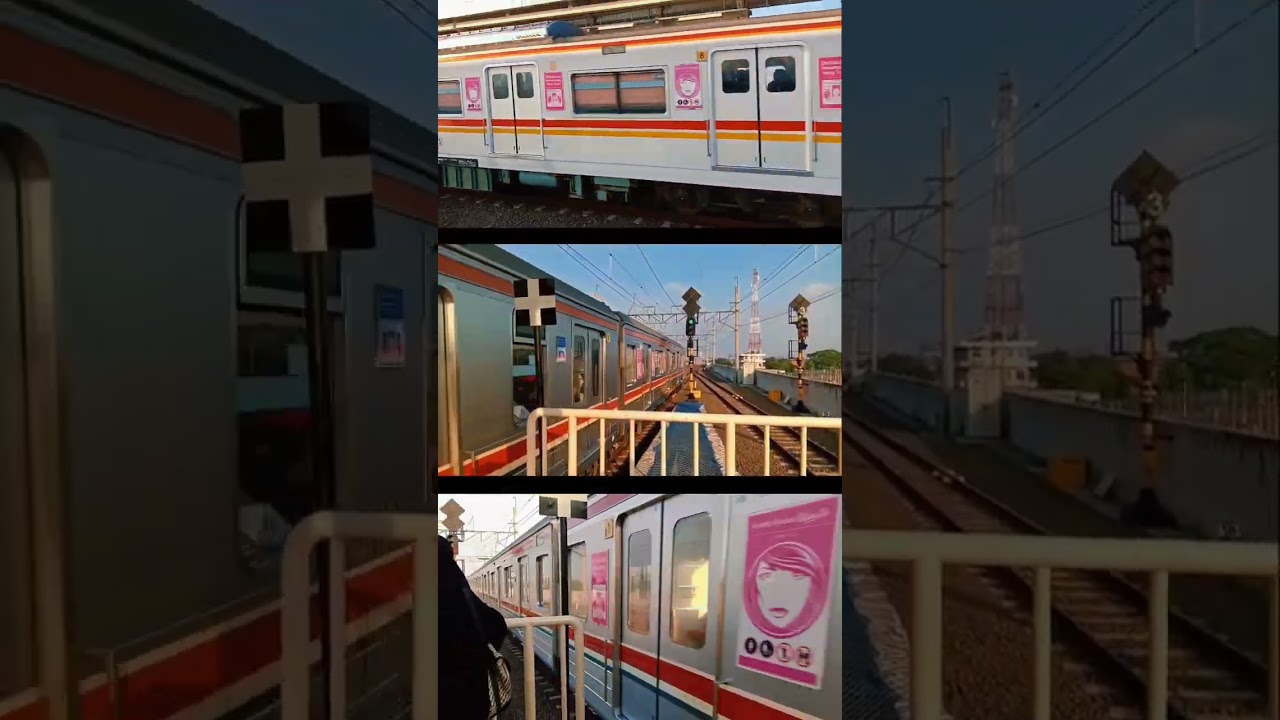 manggarai station #shorts  #cinematic #videokreasi #krl #krlcommuterline  #krlmania #krljogjasolo
