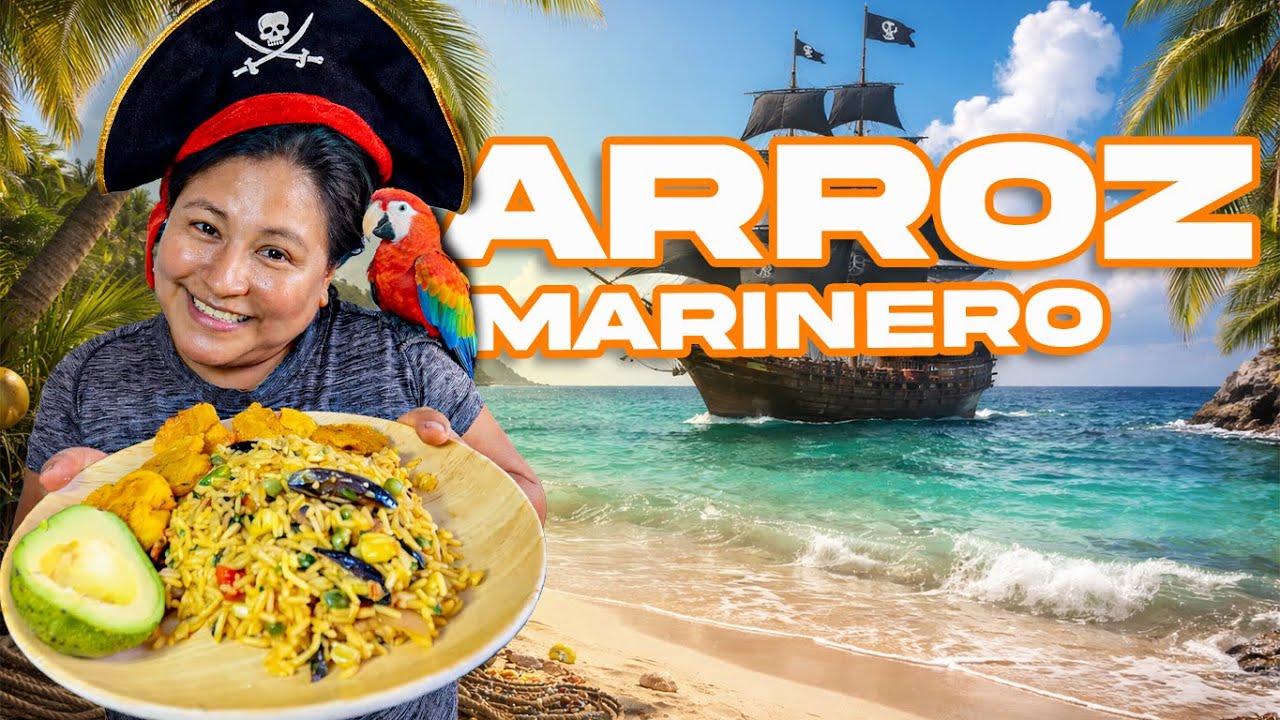 Receta pirata arroz con mariscos | Recetas de la abuela 