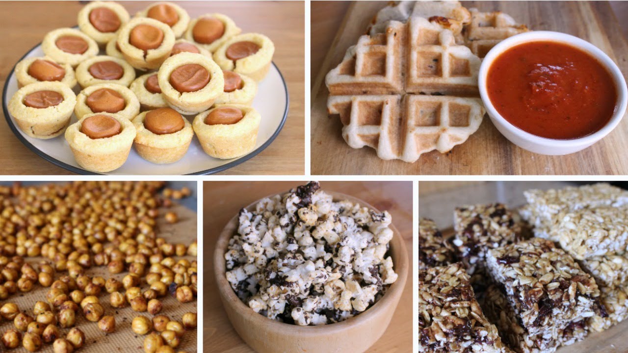 5 Easy After School Snack Ideas (Vegan)