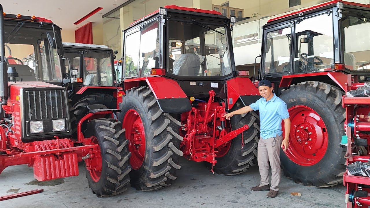 Báo giá 52 chiếc máy cày hàng khủng đời mới đẹp long lanh, Massey Ferguson, Mitsubishi, zetor.