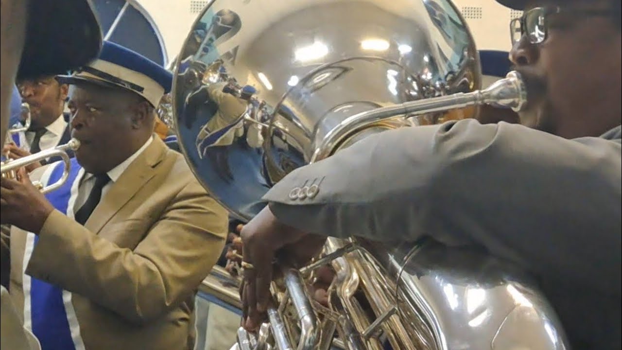 Tsamaya Nĝosa La Morena - Father Masango's Brass Band (Lekokoaneng, Lesotho 🇱🇸) 17 August 2024