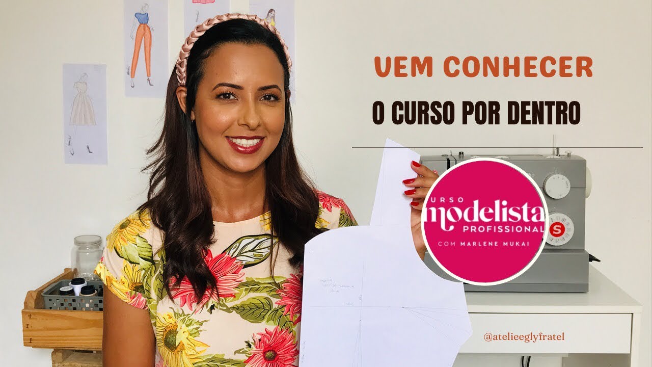 Curso de Modelagem Online - Modelista Profissional com Marlene Mukay e M&aacute;ximus Tecidos