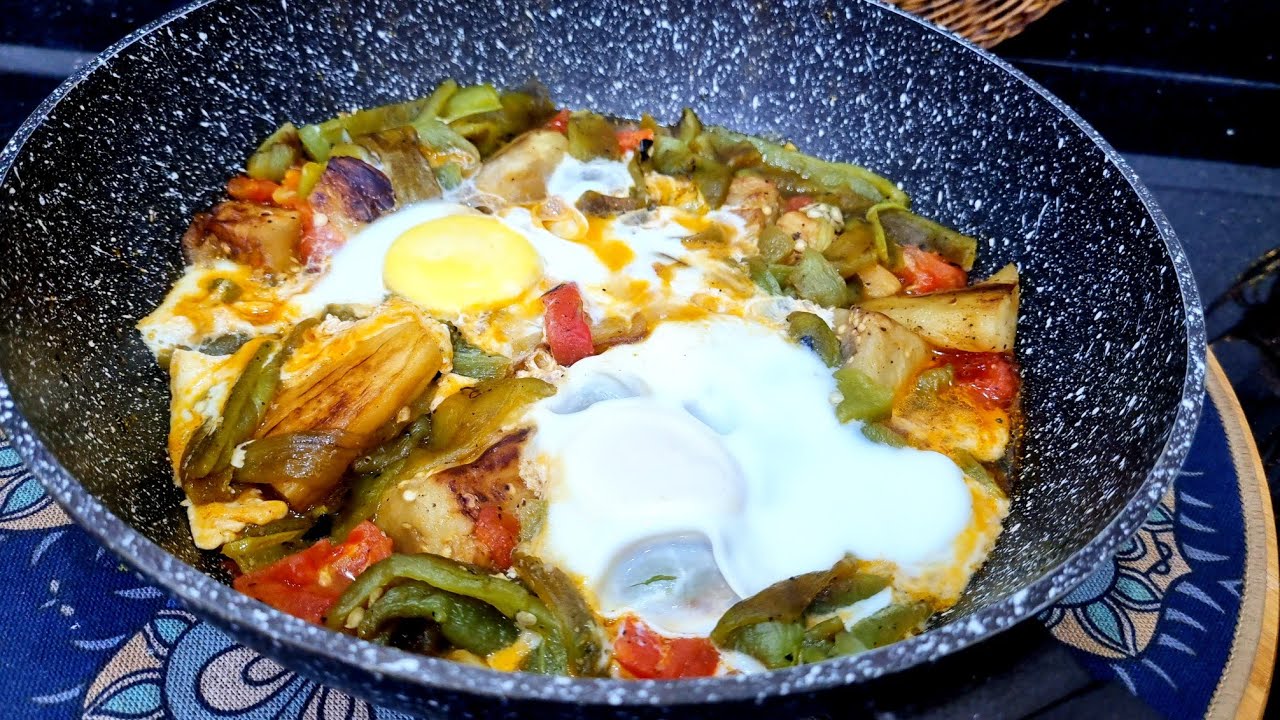 مطبخ ام وليد / مازالت السخانة و مايسلكونا غير الوصفات الخفيفة اللي بدون لحوم ، بنة مضمونة 👍😋😍.