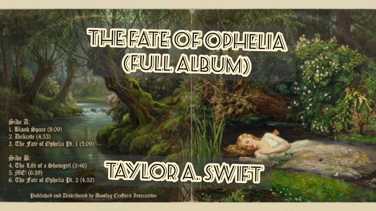 Taylor Swift, The Fate of Ophelia (full album, 1975). Progressive Rock 