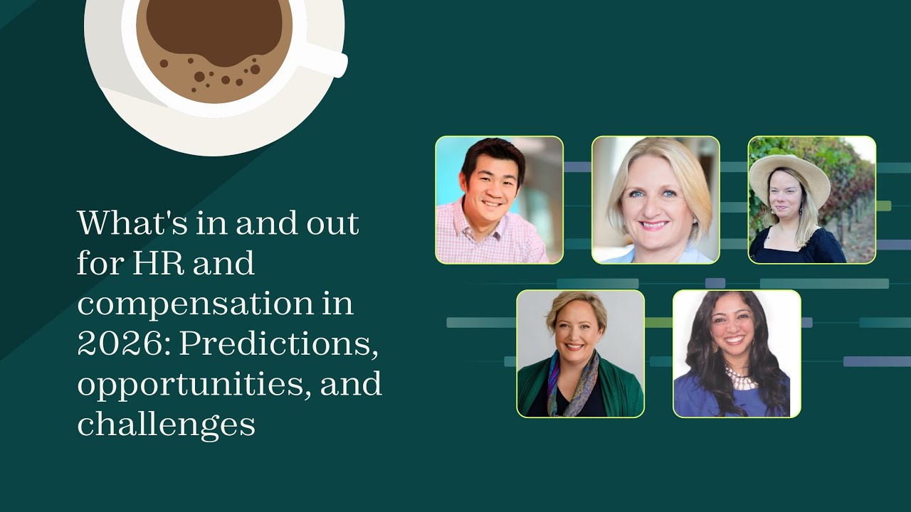 What's in and out for HR and compensation in 2026: Predictions, opportunities, and challenges