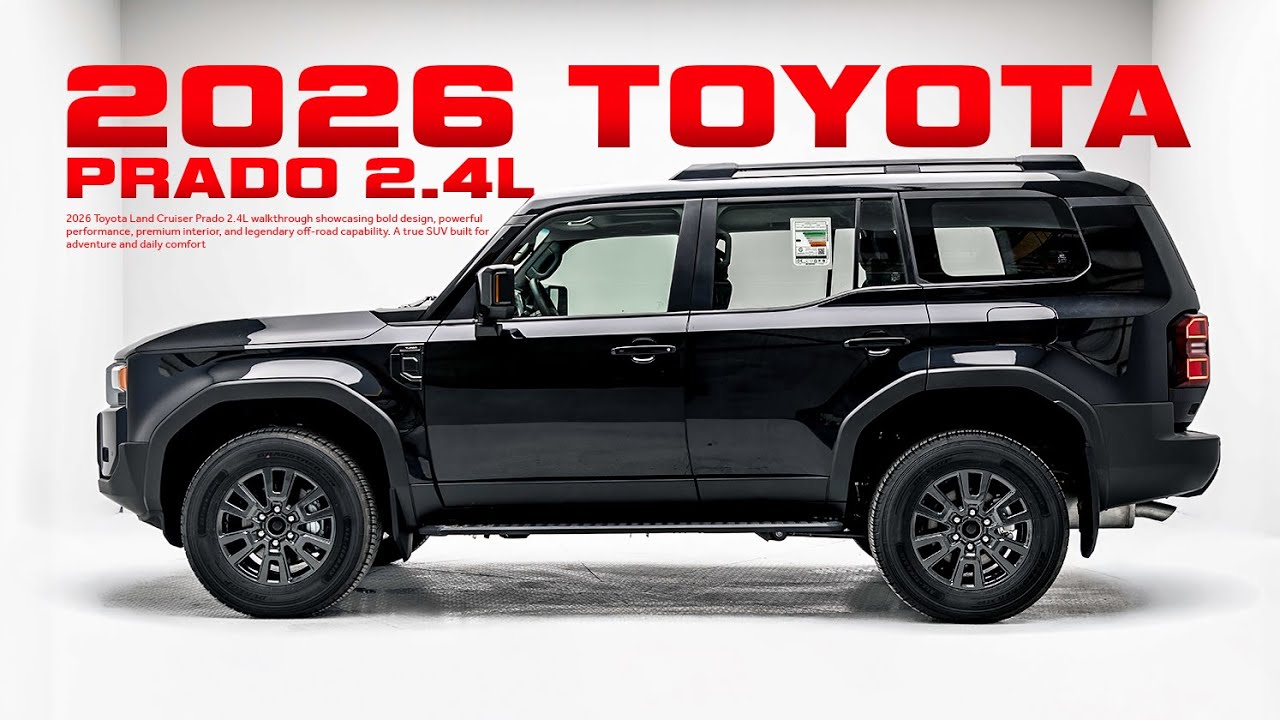 NEW 2026 Toyota Land Cruiser Prado - Complete Interior and Exterior Tour