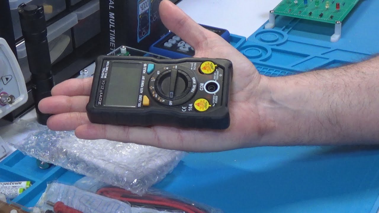 Zoyi ZT-C4 Multimeter Review and Testing