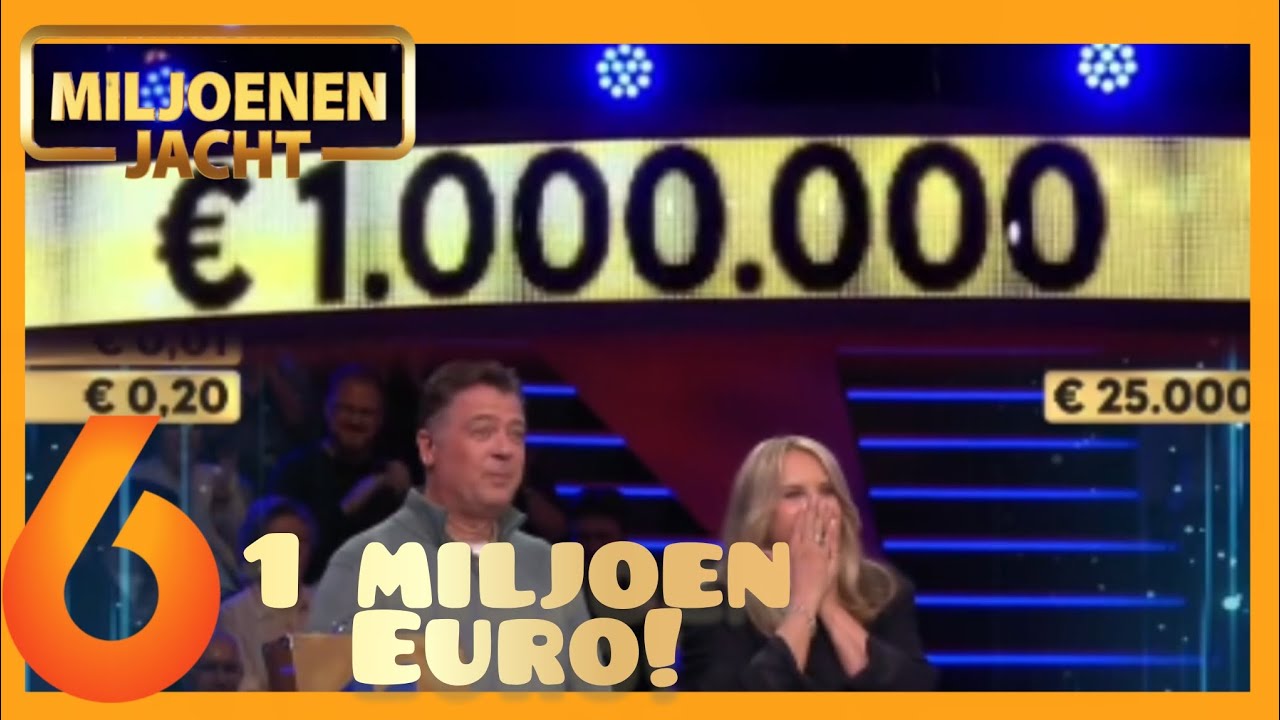 Postcode loterij miljoenenjacht  // bod van de bank is 1 miljoen euro // sbs 6