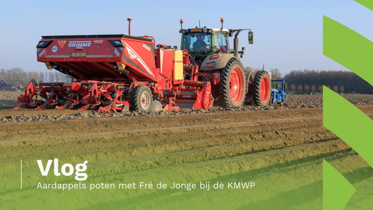 VLOG | Aardappels poten met Fré de Jonge bij de KMWP