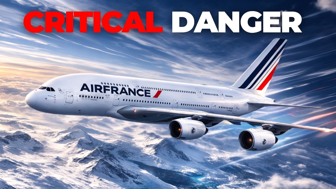 The terrifying Air France A380 Engine Failure Over Greenland
