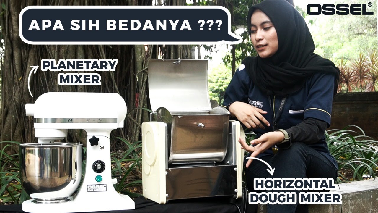 JANGAN SALAH PILIH !!! BEDANYA MIXER HORIZONTAL DAN PLANETARY MIXER OSSEL